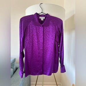 Christian Dior 100% Silk Blouse